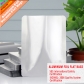 5 pcs Wholesale 3-side Heat Seal Aluminum Foil Bags Vacuum Packaging for Food Supplies